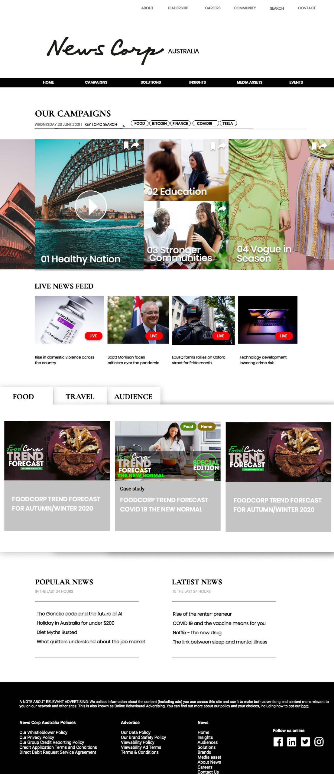 Companies I have worked for Companies I have worked for