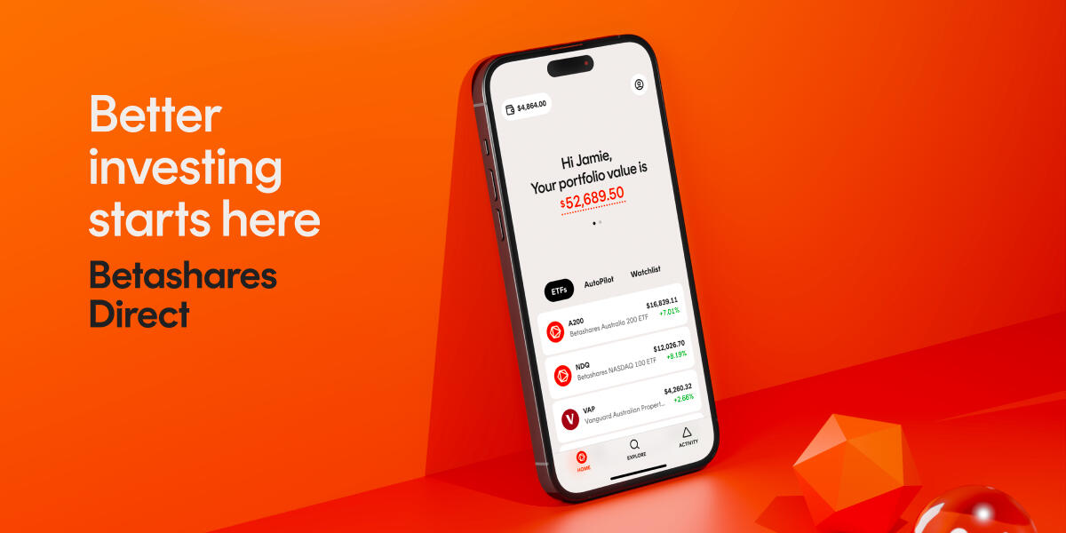 Betashares Directo promo lockup Betashares Directo promo lockup