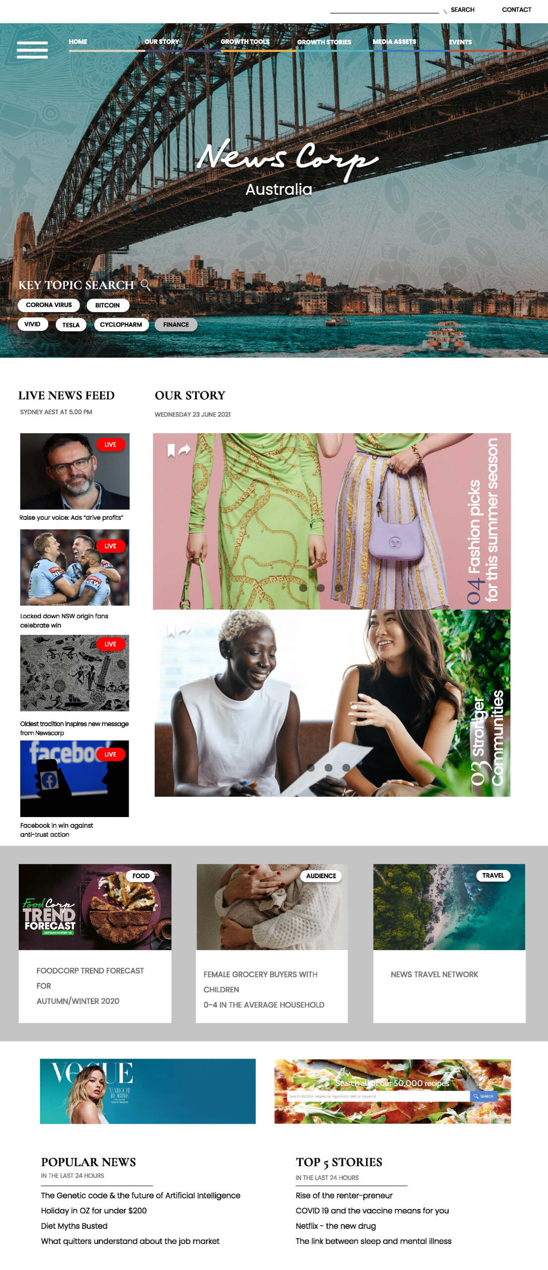 Newscorp draft website Newscorp draft website