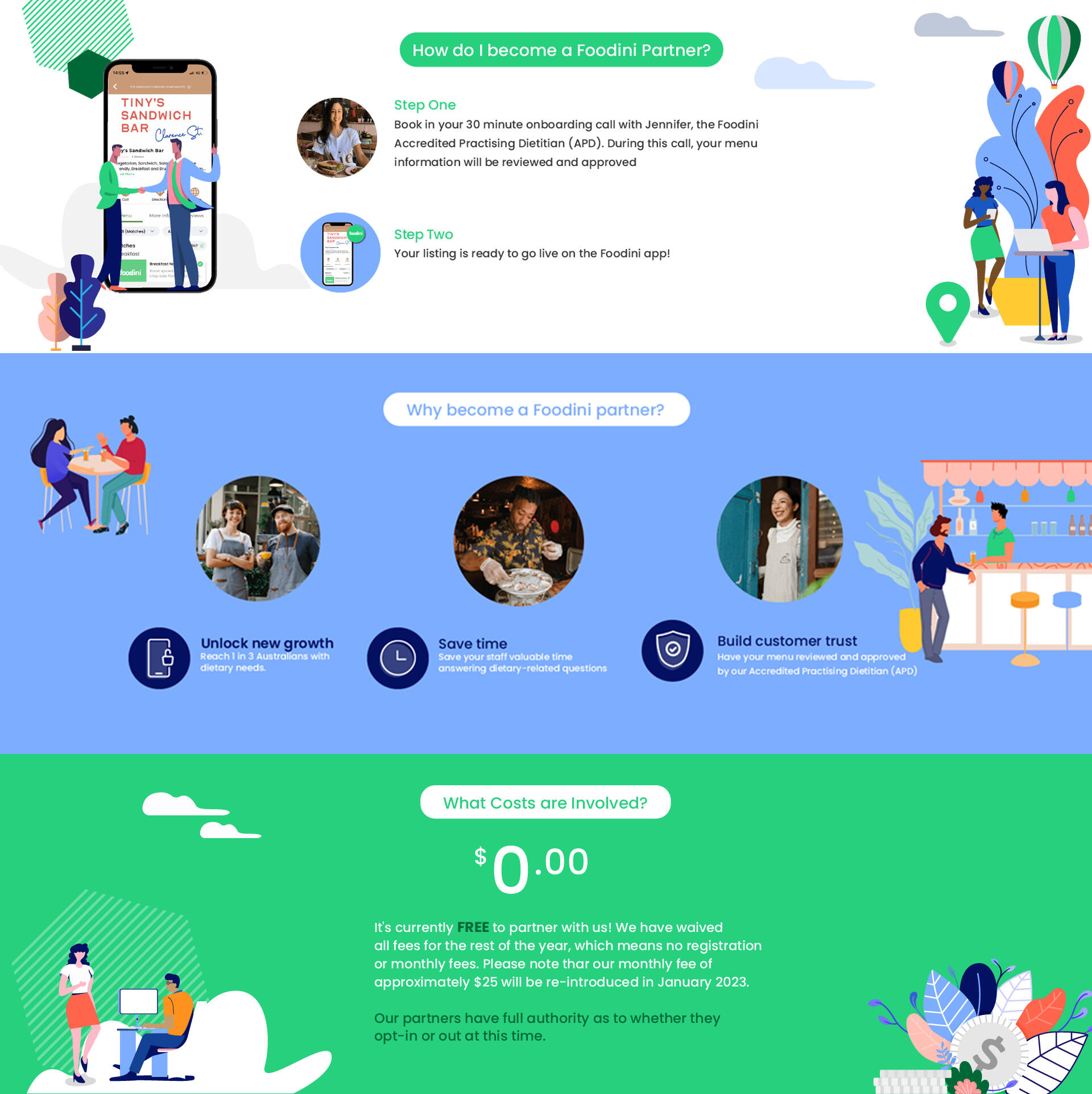 foodini landing partner page foodini landing partner page