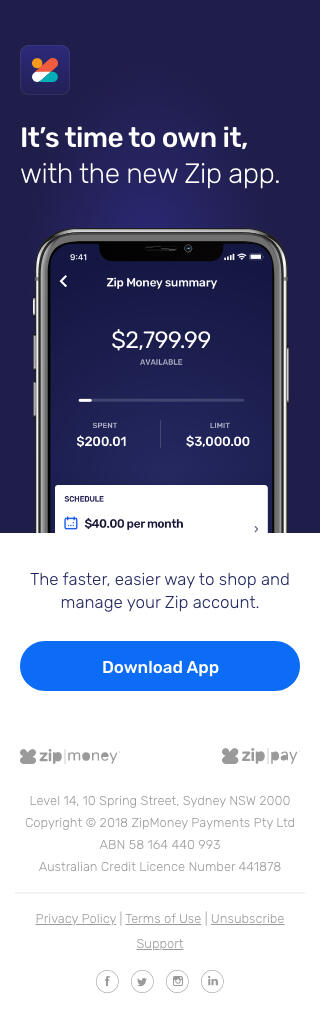 Zip old eDM Zip logo before the rebrand